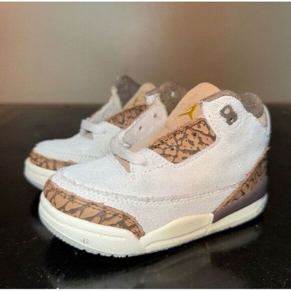 Nike Air Jordan 3 Retro Palomino DM0968-102 Td Toddler Baby Boy Size 6C - Picture 3 of 6